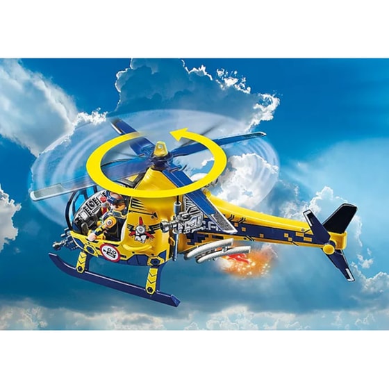 PLAYMOBIL® Air Stunt Show Ελικόπτερο με κινηματογραφικό συνεργείο (70833) image 3