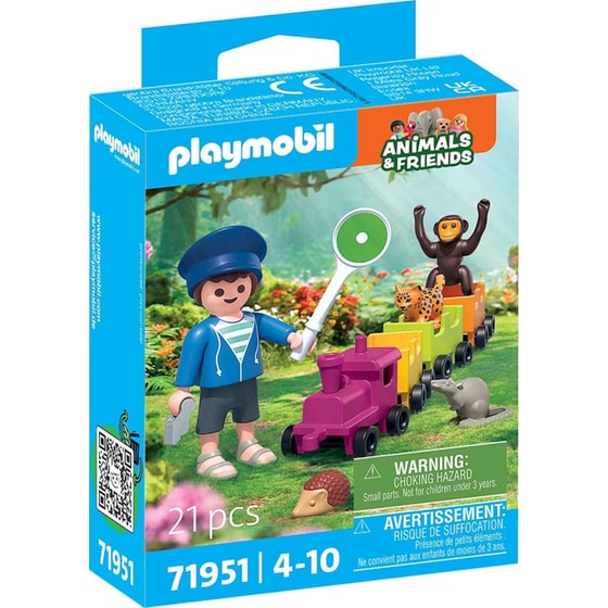 PLAYMOBIL®&nbsp; Animals & Friends: Βόλτα με Τρενάκι (71951) image 0