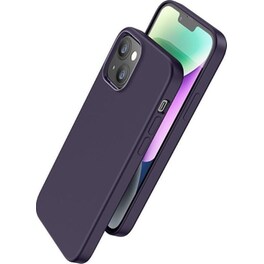 Θήκη Apple iPhone 15 Plus - Hoco Pure Series Silicone Magnetic - Μωβ