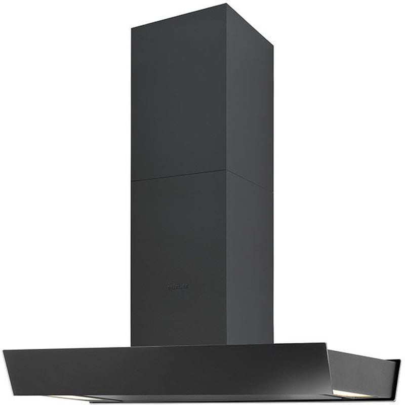 DAVOLINE FLOW BLK 89.6 cm Μαύρο Απορροφητήρας Νησίδα