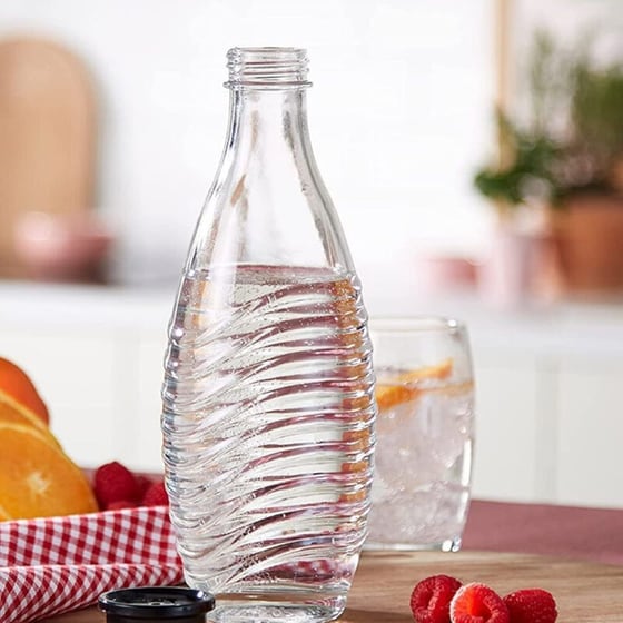 Καράφα Γυάλινη SODASTREAM SS-B-GB για Συσκευή Crystal 700 ml Μαύρο/Διάφανο image 1