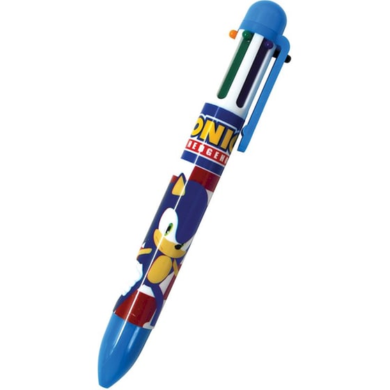 Στυλό Διαρκείας Gim Sonic Classic 6 Χρωμάτων (1 Τεμάχιο) image 1