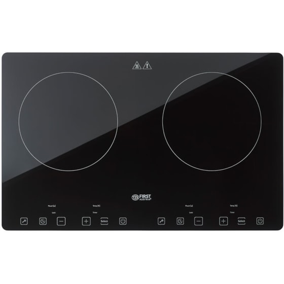 Διπλή Επιτραπέζια Εστία Επαγωγική FIRST AUTRIA FA-5095-3 2000 W Μαύρο image 0