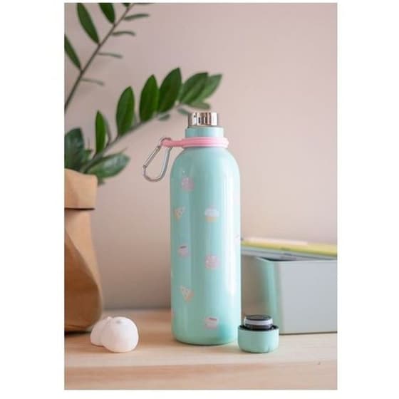 Παγούρι Αλουμινίου Pusheen Foodie Τιρκουάζ 500ml image 4