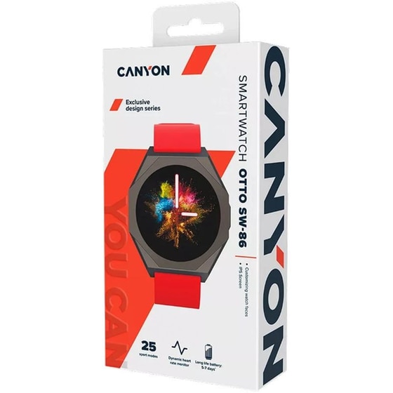 Smartwatch Canyon Otto SW-86 45mm - Gun image 6