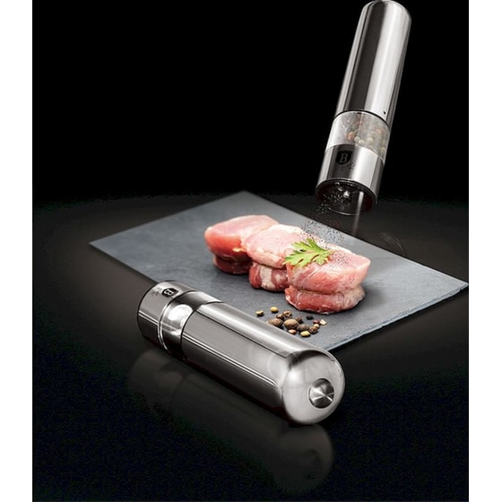 Berlinger Haus Σετ Ηλεκτρικοί Μύλοι με Κεραμικό Μύλο Carbon Collection image 2