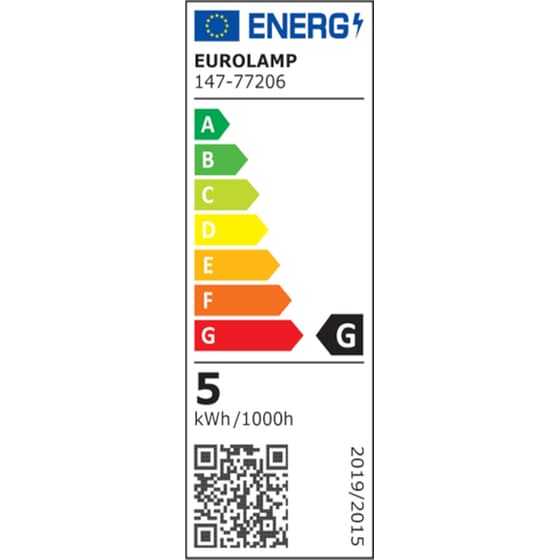 Λάμπα LED Eurolamp E14 5W 2700K - Θερμό Λευκό image 1