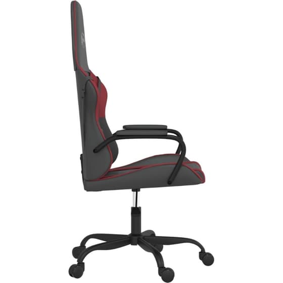 Καρέκλα Gaming VIDAXL 345540 από Τεχνητό Δέρμα - Μαύρη image 2