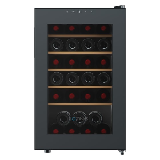 OMNYS WC-28 για 28 Μπουκάλια Μαύρο Συντηρητής Κρασιών image 0