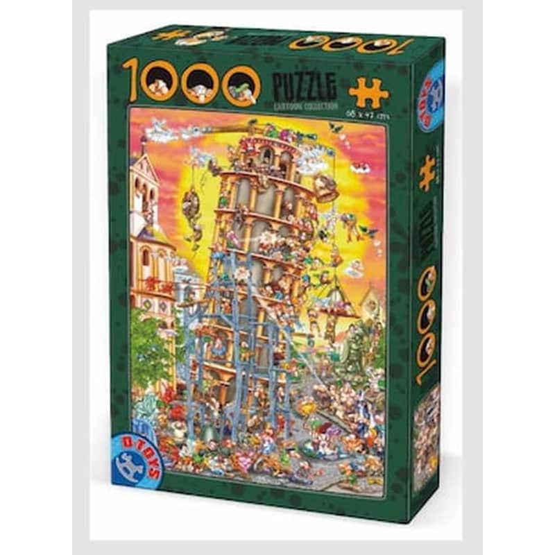 Cartoon Collection: Ο Πύργος Της Πίζας, 1000 Τεμ.