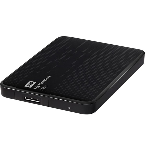 Εξωτερικός σκληρός δίσκος WD Passport Ultra 500GB 2.5" USB 3.0 WDBPGC5000ABK-EESN Μαύρο image 1