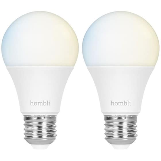 Έξυπνη Λάμπα Hombli Smart E27 9W WHT 2 Τμχ  - Ρυθμιζόμενο Λευκό image 0
