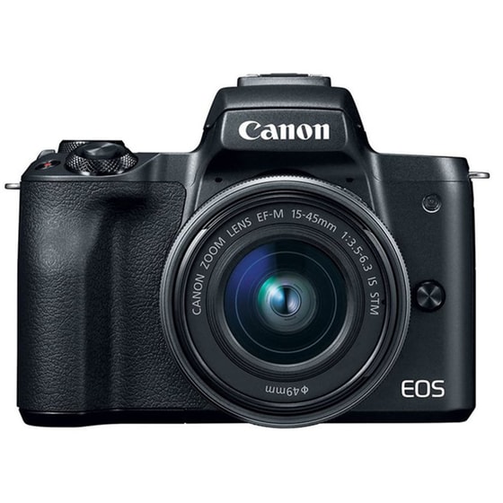 Mirrorless Canon EOS M50 & Φακός EF-M 15-45mm IS Μαύρο image 0