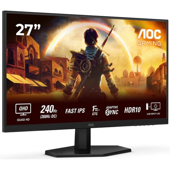 AOC G4 Q27G42ZE Gaming Monitor 27" QHD IPS Flat 240Hz 1ms image 1