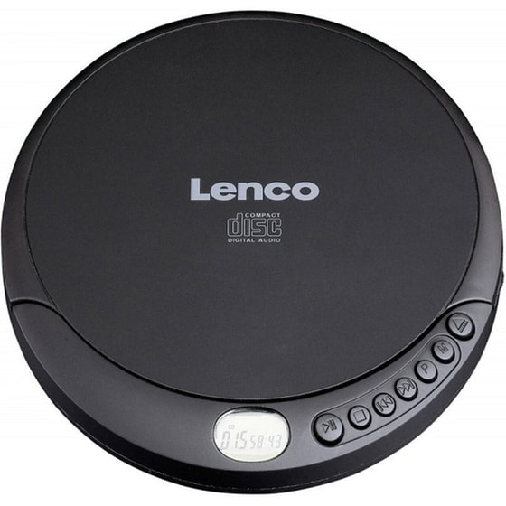 Φορητό CD Player Lenco CD-010 - Μαύρο image 0