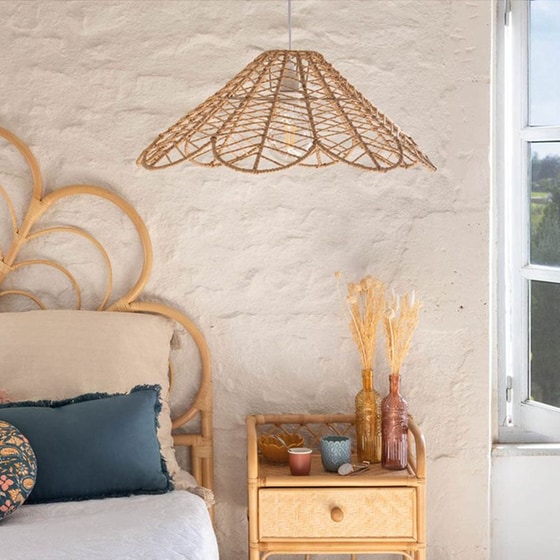 Φωτιστικό Οροφής Μονόφωτο Spitishop 178910 Μεταλλικό/Χάρτινο - Μπεζ image 2