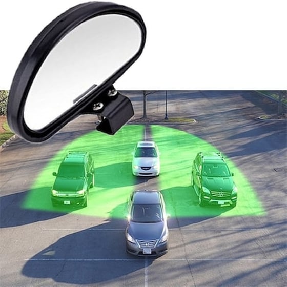 Βοηθητικός Πλαϊνός Καθρέφτης Αυτοκινήτου Τυφλών Σημείων Σετ 2 image 2
