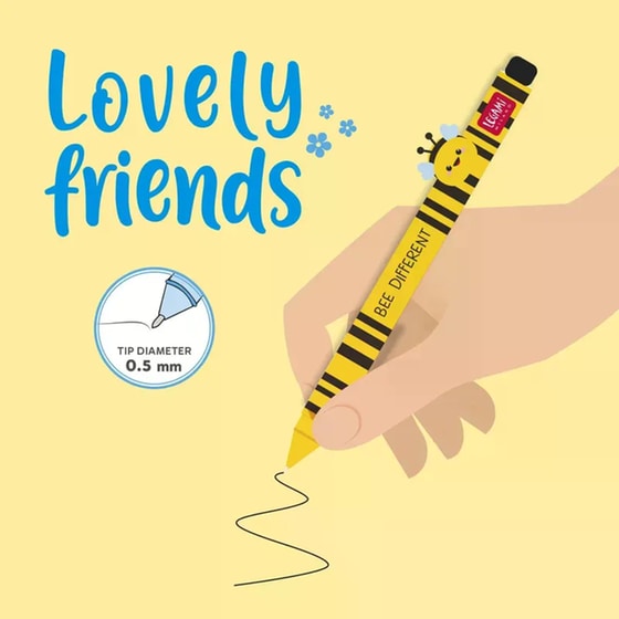 Στυλό Gel Legami Lovely Friends Hippo 0.5mm image 2