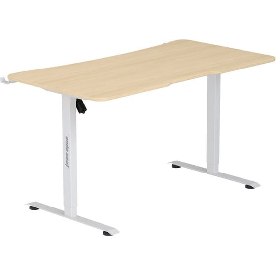Γραφείο Gaming Anda Seat Xtreme-E με Αυξομειούμενο Ύψος - Wood & White image 0