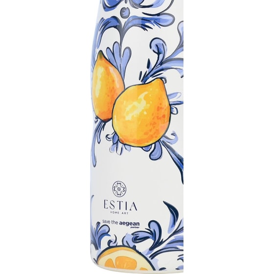 Μπουκάλι Θερμός Estia Home Art Travel Flask Save the Aegean Amalfi Coast 500ml image 2