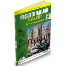 Progetto italiano junior : Student's book + Workbook + CD + DVD 3 - For English s