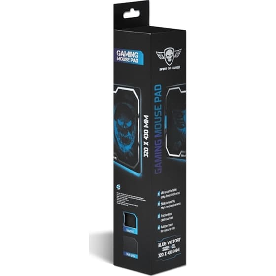 Spirit of Gamer Smokey Skull Gaming Mouse Pad Large 435mm image 3