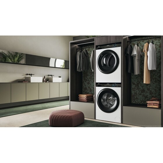 HAIER HD80-A2939S 8 kg με Αντλία Θερμότητας Λευκό Στεγνωτήριο Ρούχων image 11