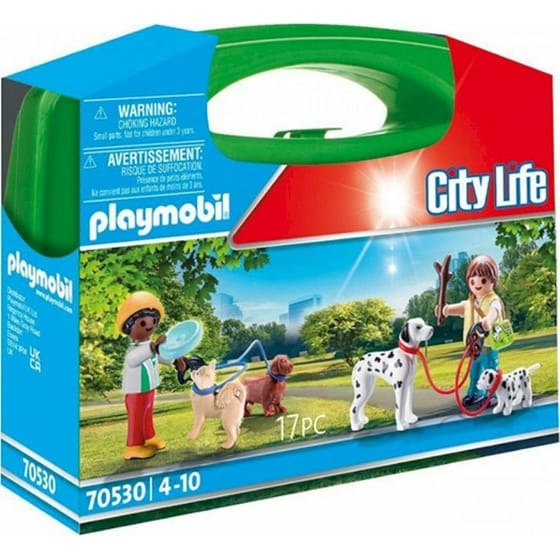 PLAYMOBIL® City Life Βαλιτσάκι Βόλτα με Σκυλάκια (70530) image 0