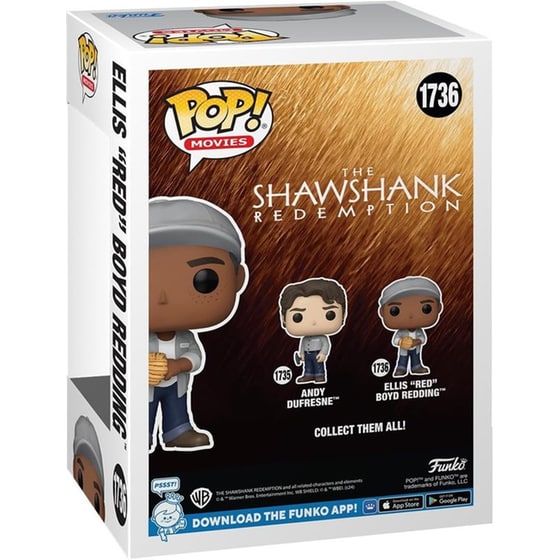 Funko Pop! Movies - Shawshank Redemption - Ellis 'Red' Boyd Redding #1736 image 1