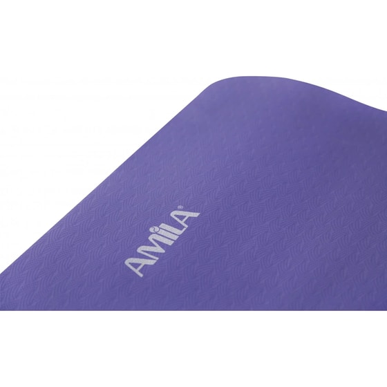 Στρώμα Γυμναστικής Amila Yoga Mat 81771 από TPE 173x60 cm - Μωβ image 1