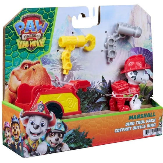 Όχημα με Συλλεκτική Φιγούρα Spin Master Paw Patrol: The Dino Tool Pack - Τυχαία Επιλογή image 3