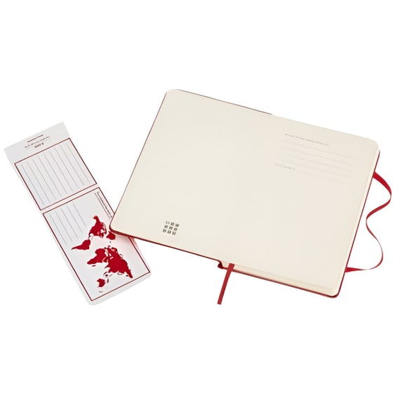 Σημειωματάριο Moleskine με Τελείες Medium Κόκκινο (1 Τεμάχιο) image 2
