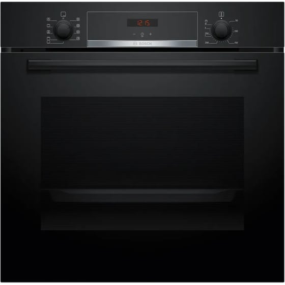 BOSCH HBA514BB3 71 Lt Μαύρο Εντοιχιζόμενος Φούρνος Άνω Πάγκου image 0