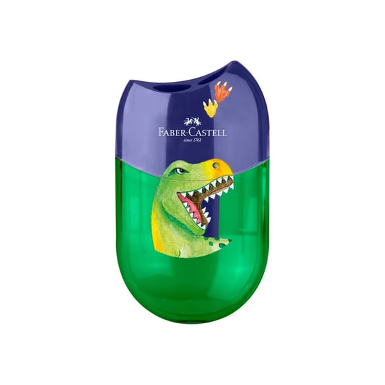Ξύστρα Διπλή Faber Catell Dino & Unicorn image 2