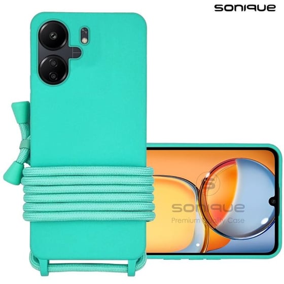 Θήκη Xiaomi Redmi 13C 4G - Sonique Με Κορδόνι Carryhang - Γαλάζιο image 0