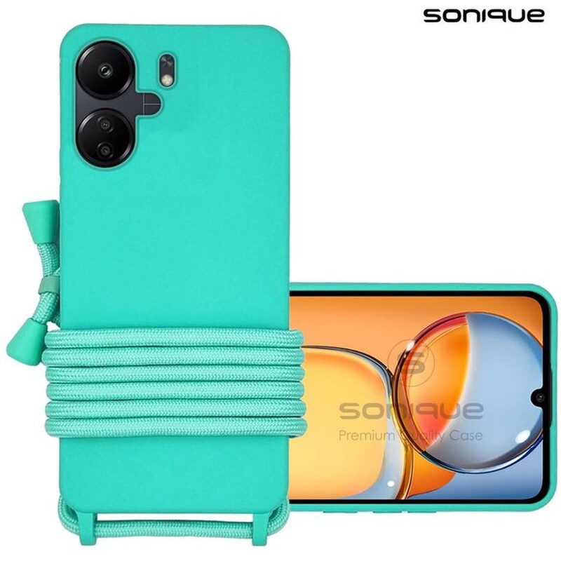 Θήκη Xiaomi Redmi 13C 4G - Sonique Με Κορδόνι Carryhang - Γαλάζιο SONIQUE