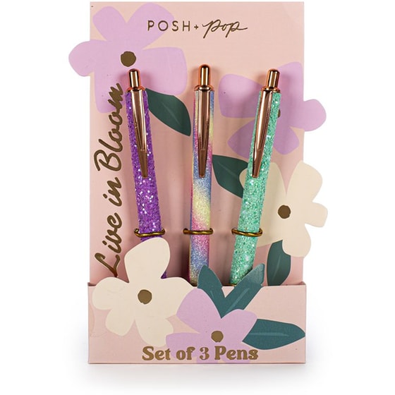Στυλό Posh+Pop Live In Bloom (3 Τεμάχια) image 0