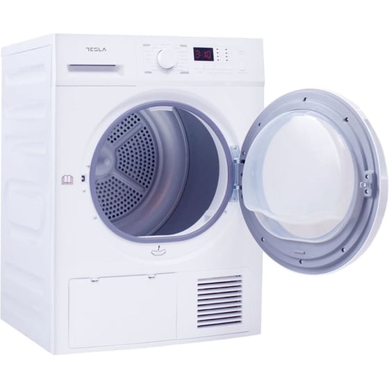 TESLA WT8H60M 8 kg με Αντλία Θερμότητας Λευκό Στεγνωτήριο Ρούχων image 3