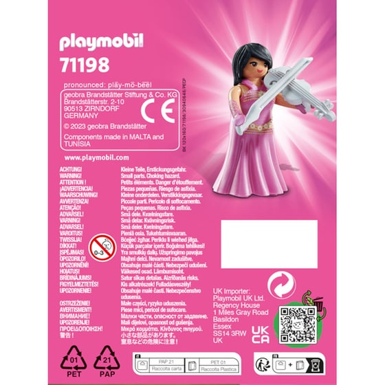 PLAYMOBIL® Playmo-Friends Βιολίστρια (71198) image 2