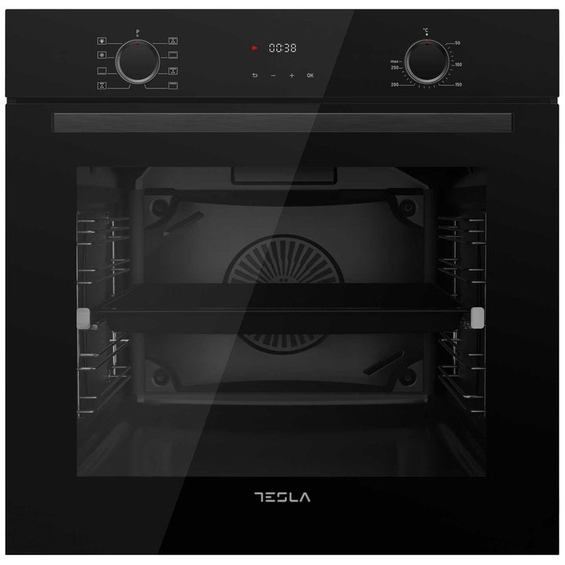 TESLA TESLA BO800FB 70 Lt Μαύρο Εντοιχιζόμενος Φούρνος Άνω Πάγκου