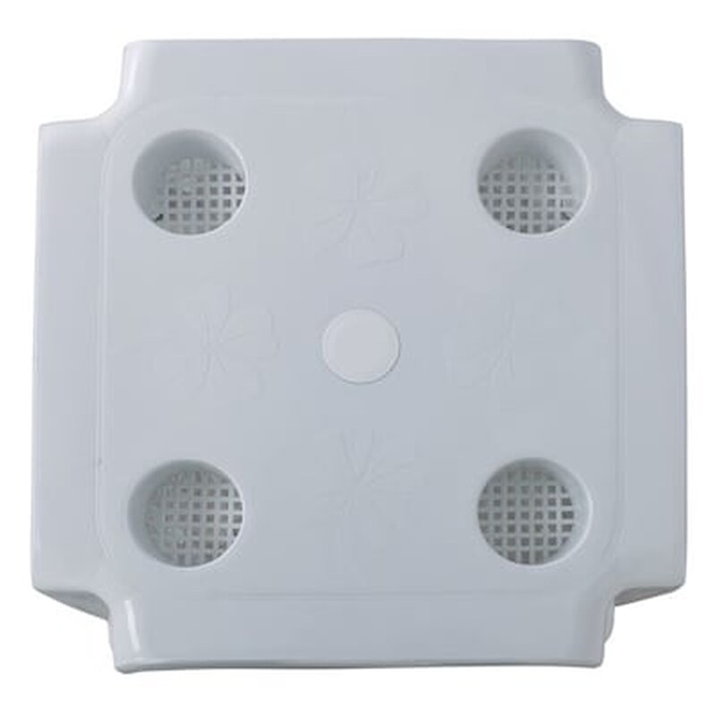 WOODWELL Τραπεζάκι Σαλονιού Woodwell από Πλαστικό Freddo C58073 44x44x38cm - Λευκό