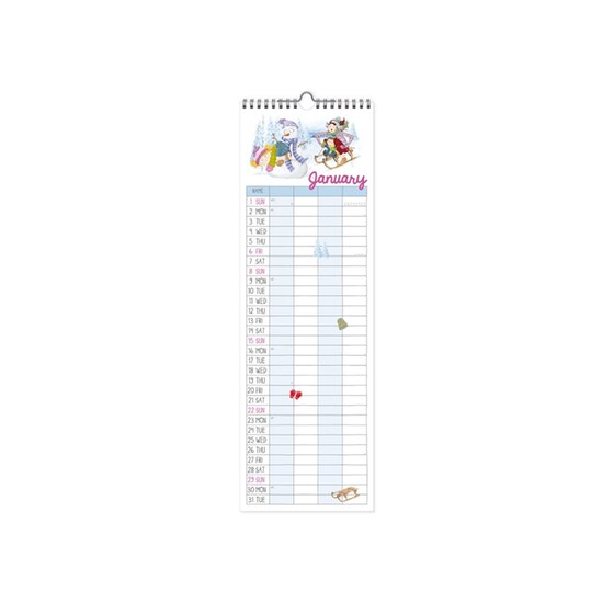 ΗΜΕΡ. CALENDAR 16X49CM SUPER MUM 2017 image 2