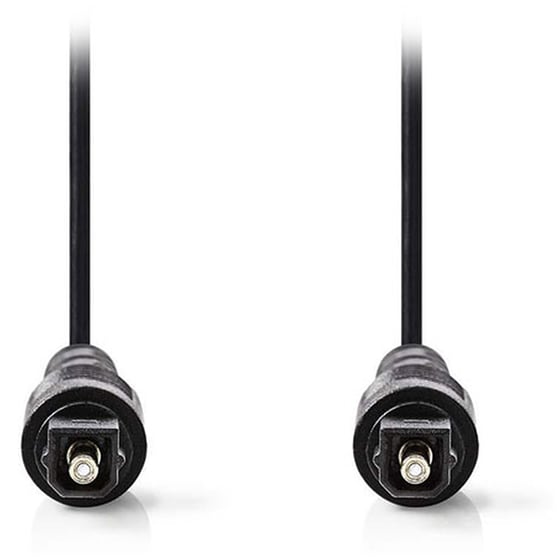 Καλώδιο Ήχου Nedis CAGB25000BK20 TOSLINK male σε TOSLINK male - 2m - Μαύρο image 1