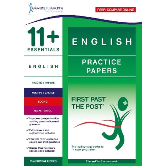 11+ Essentials English Practice Papers Book 2 image 0