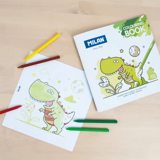 Colouring Book Milan Dino Land image 4