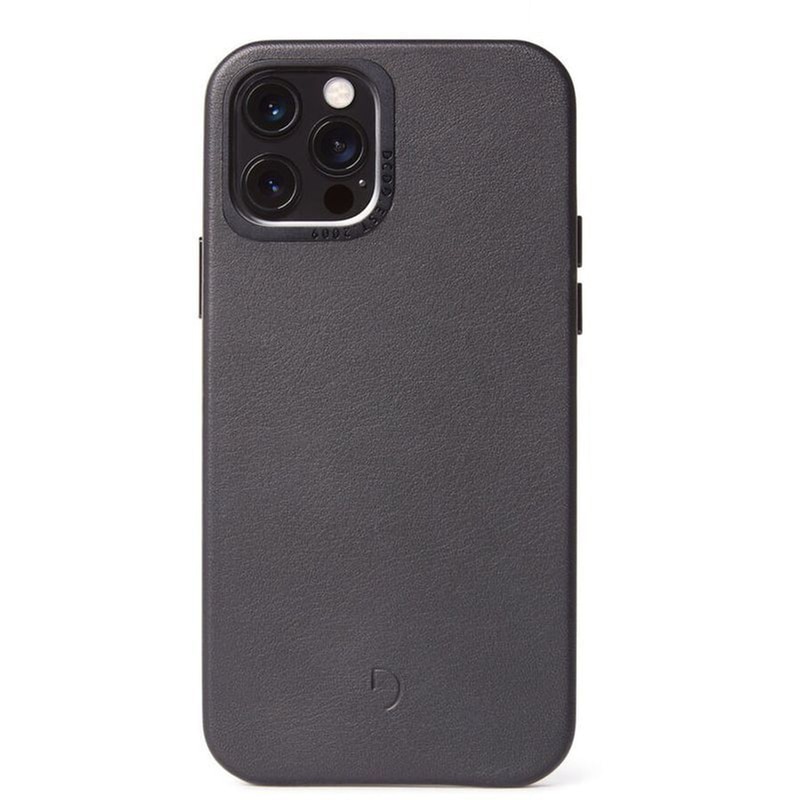 DECODED Θήκη iPhone 12/iPhone 12 Pro - Decoded Leather - Black