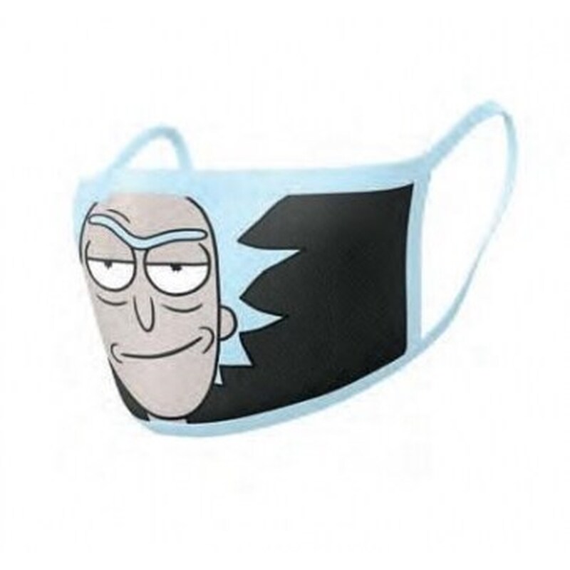 Υφασμάτινη Μάσκα Προστασίας Pyramid Rick And Morty Rick 2 Τεμάχια