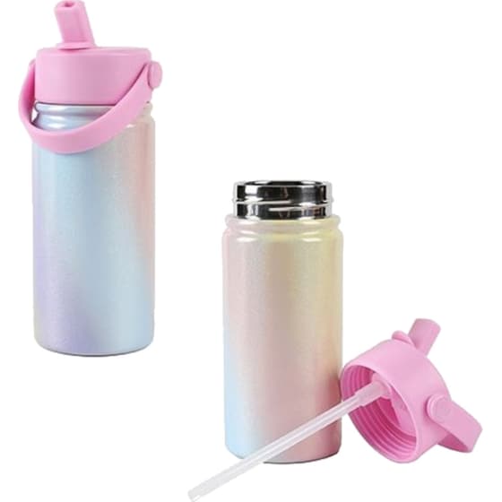 Παγούρι Θερμός i Drink i-Total Macaron Λιλά 400ml image 1