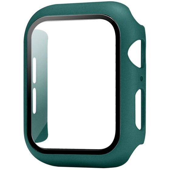 Θήκη Sonique Προστασία PC + Tempered Glass για Apple Watch 42mm - Πράσινο Σκούρο image 0