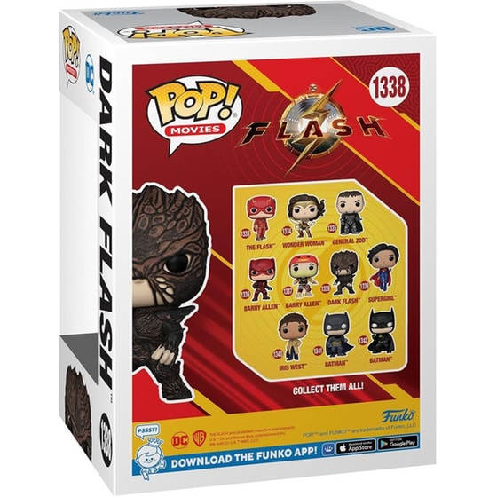 Funko Pop! Heroes - DC Heroes - The Flash - Dark Flash #1338 image 1